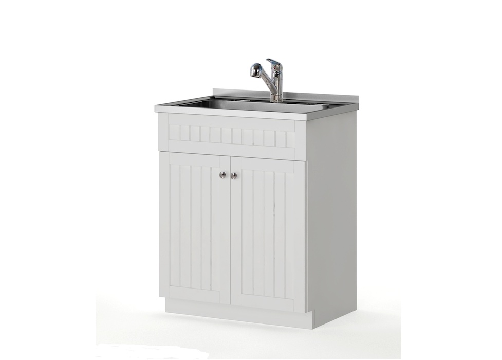 28inch SS sink with laundry cabinet